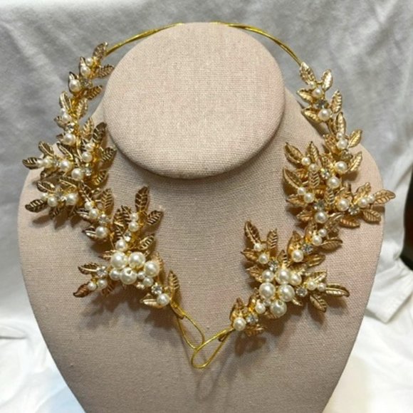 Anthropologie Other - Rosanna Hela Bridal Halo BLDN